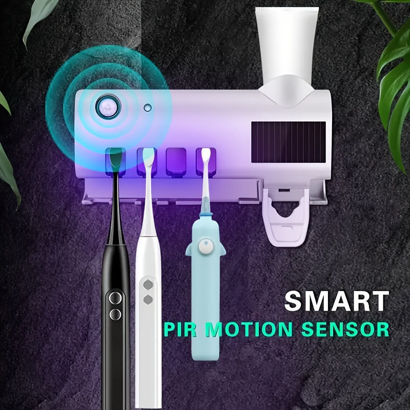 UV Sterilizing Toothbrush Holder